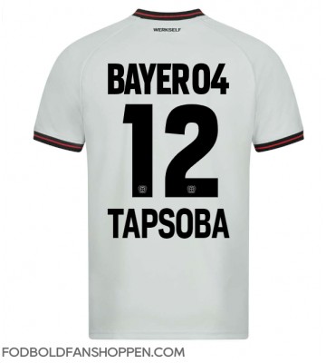 Bayer Leverkusen Edmond Tapsoba #12 Udebanetrøje 2023-24 Kortærmet